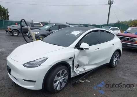 2021 Tesla Model Y Long Range Dual Motor All-Wheel Drive from USA, damaged, VIN 5YJYGDEE3MF158317